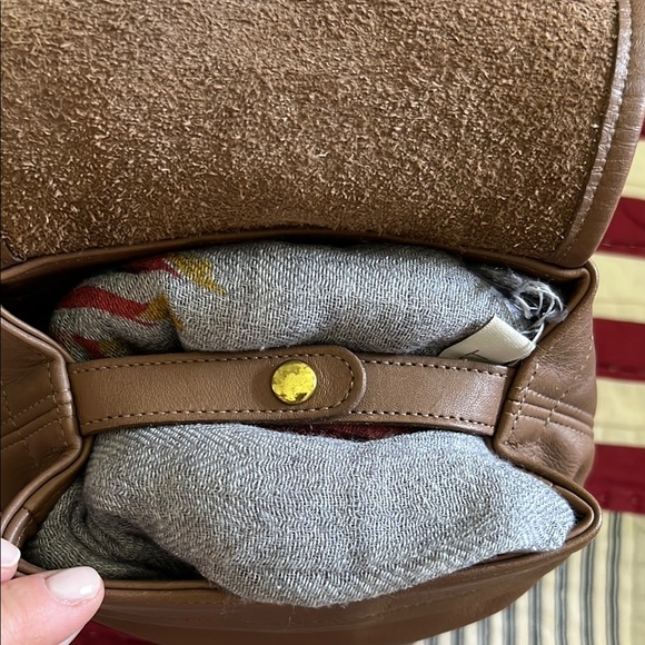 Coach Bantam Leather Backpack with Gold-Tone Details - Picture 5 of 7